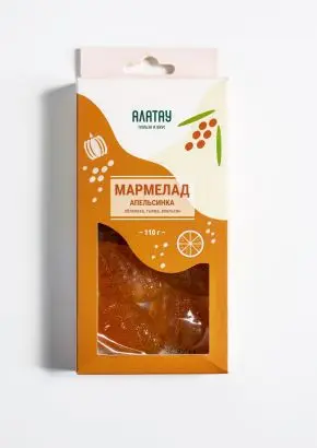 Мармелад фруктовый Апельсиновый, 110 г Мармелад фруктовый Апельсиновый, 110 г