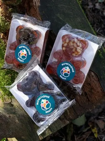 Подарочный набор мармелада «Три медведя» 3 шт Подарочный набор мармелада «Три медведя» 3 шт