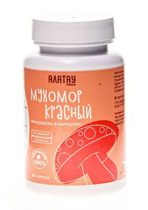 Мухомор красный, микродозинг, Выгодная покупка, 3шт, 60 капсул Мухомор красный, микродозинг, Выгодная покупка, 3шт, 60 капсул