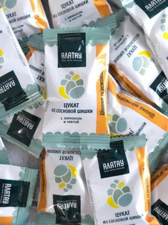 Цукаты сосновые АССОРТИ 4 вкуса, 600 гр Цукаты сосновые АССОРТИ 4 вкуса, 600 гр