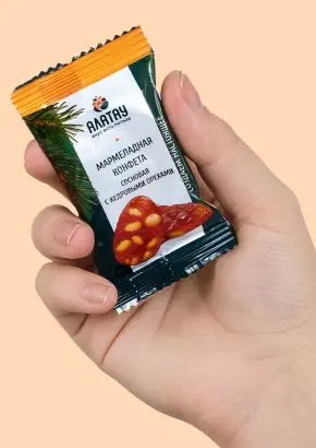 Мармелад сосновый с кедровыми орешками, 500 г Мармелад сосновый с кедровыми орешками, 500 г