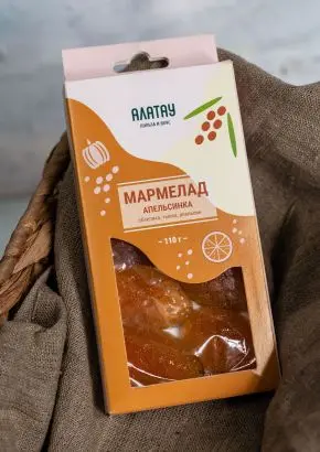 Мармелад фруктовый Апельсиновый, 110 г Мармелад фруктовый Апельсиновый, 110 г